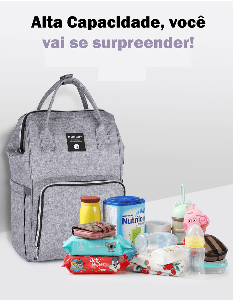 Bolsa Maternidade Insular® - Descontos Explosivos